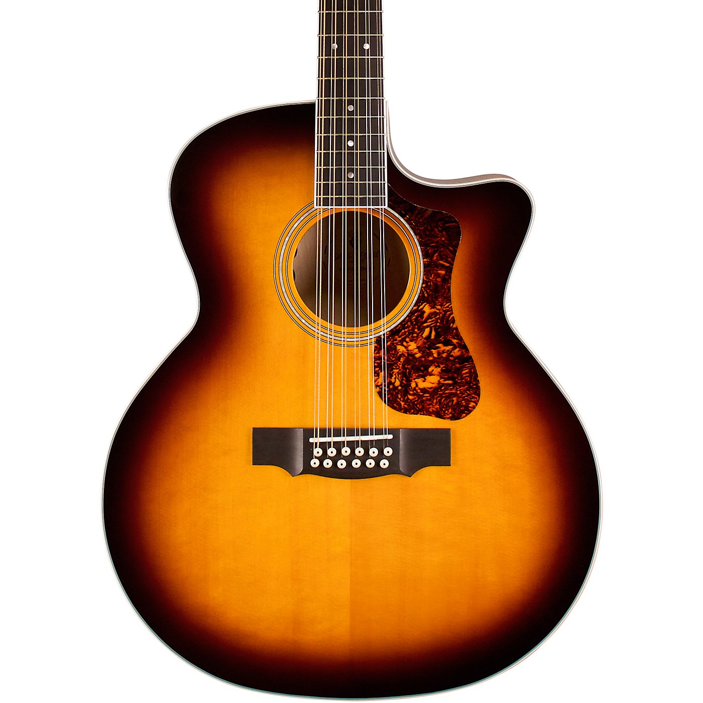 Guild F-2512CE Deluxe 12-String Cutaway Jumbo Acoustic-Electric Guitar thumbnail