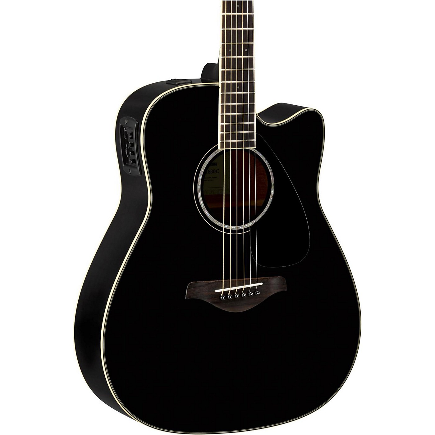 Yamaha FGX830C Folk Acoustic-Electric Guitar thumbnail