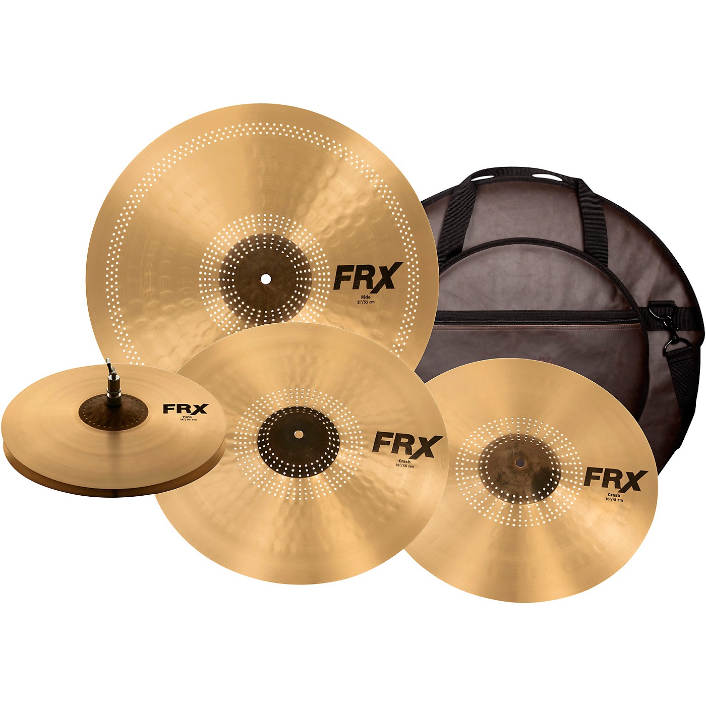 SABIAN FRX PrePack Cymbal Set With Free Classic Vintage Cymbal Bag thumbnail