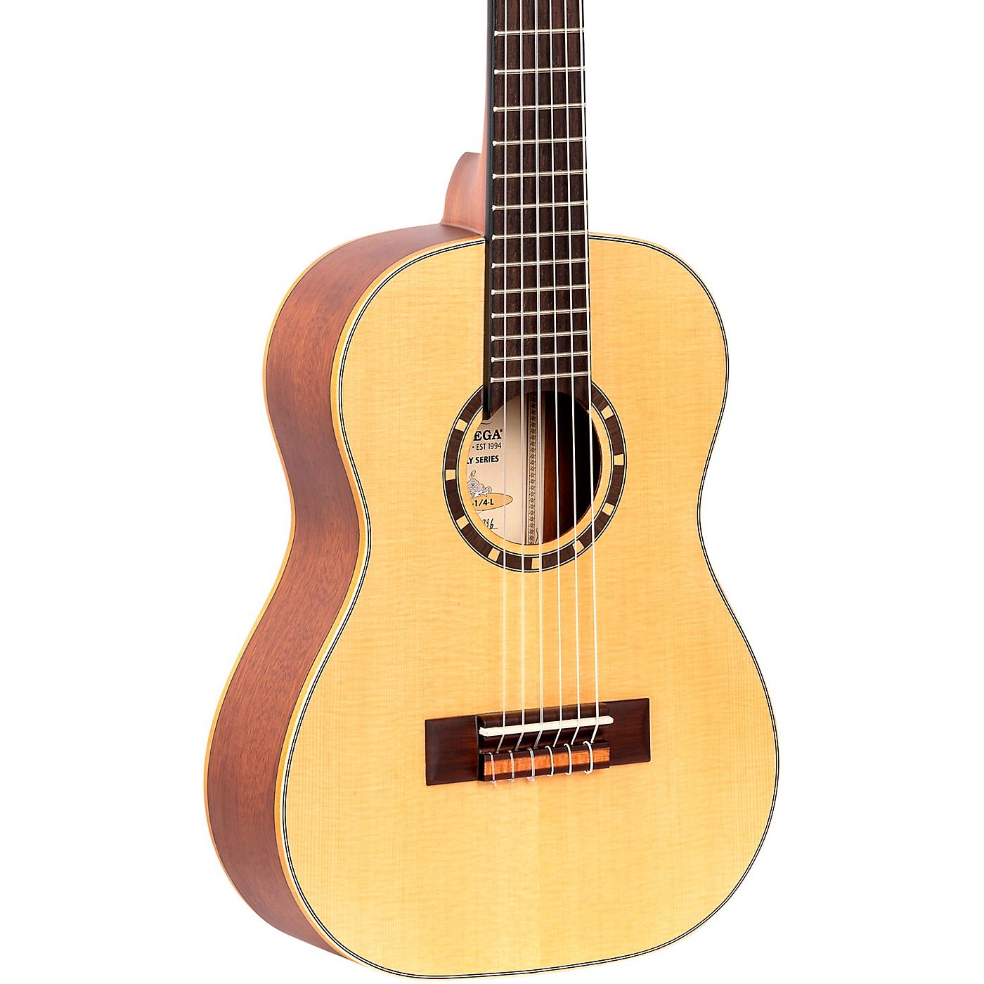 Ortega Family Series R121-1/4-L 1/4 Size Classical Guitar thumbnail