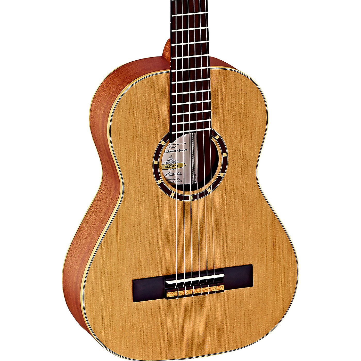 Ortega Family Series R122-1/2 1/2 Size Classical Guitar thumbnail