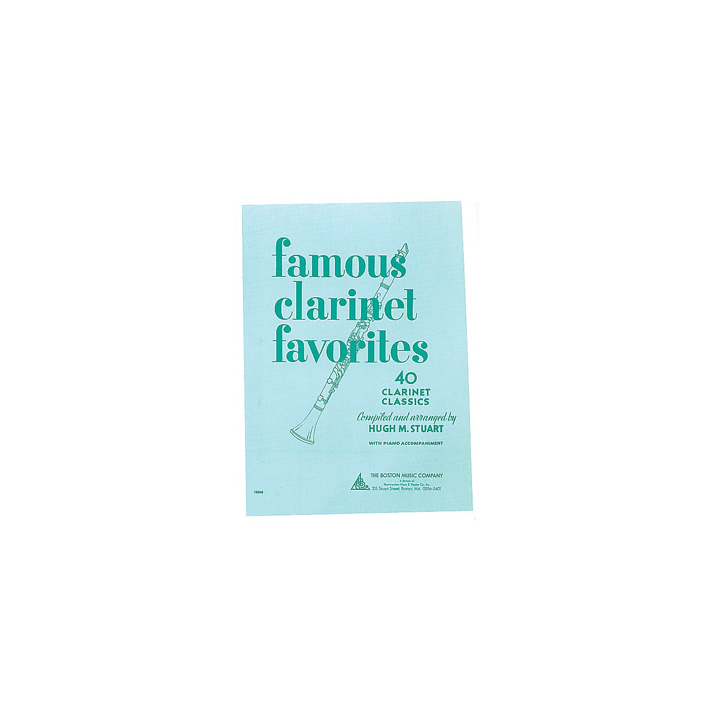 Boston Music Famous Clarinet Favorites (40 Clarinet Classics) Music Sales America Series thumbnail