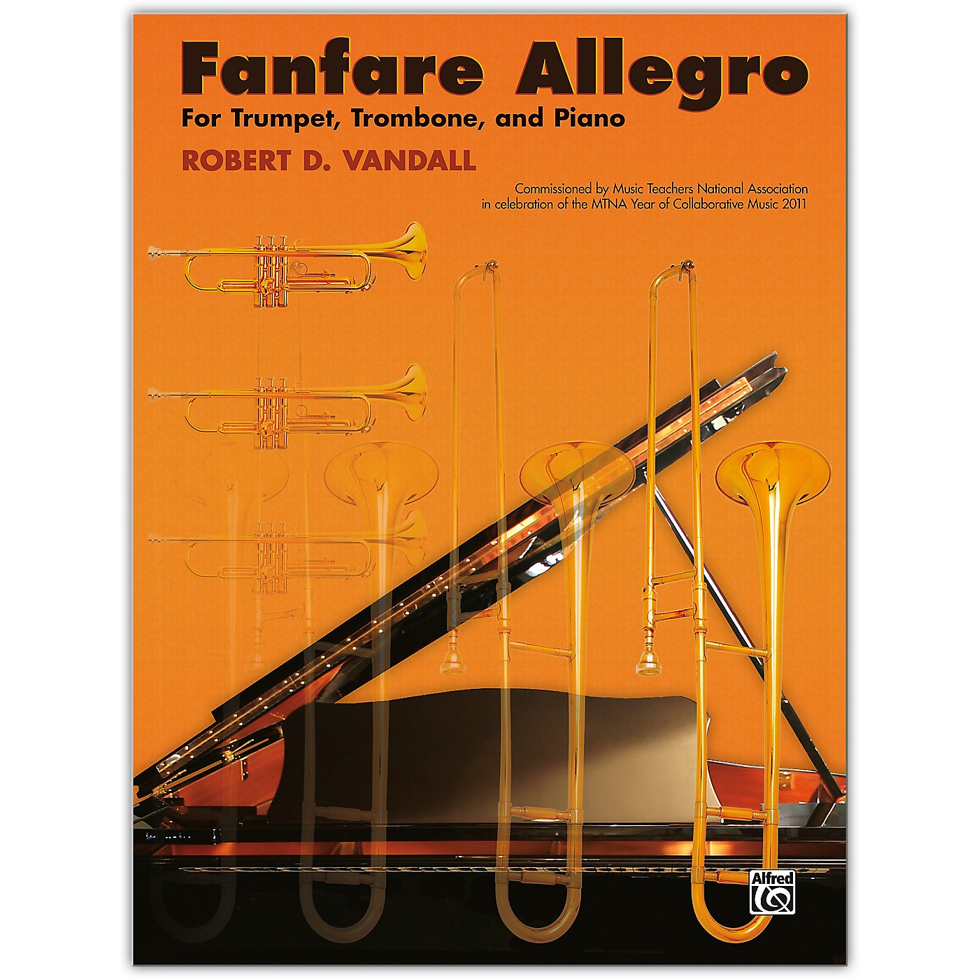 Alfred Fanfare Allegro Trumpet, Trombone & Piano Intermediate thumbnail