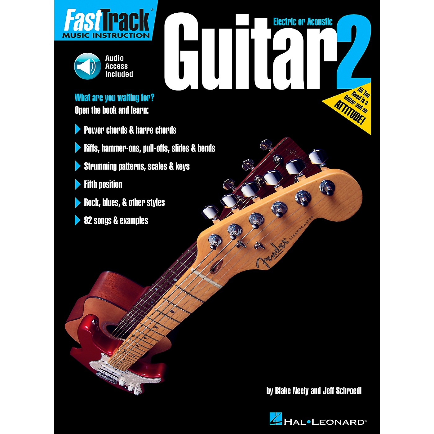 Hal Leonard FastTrack Guitar Method Book 2 (Book/Audio Online) thumbnail