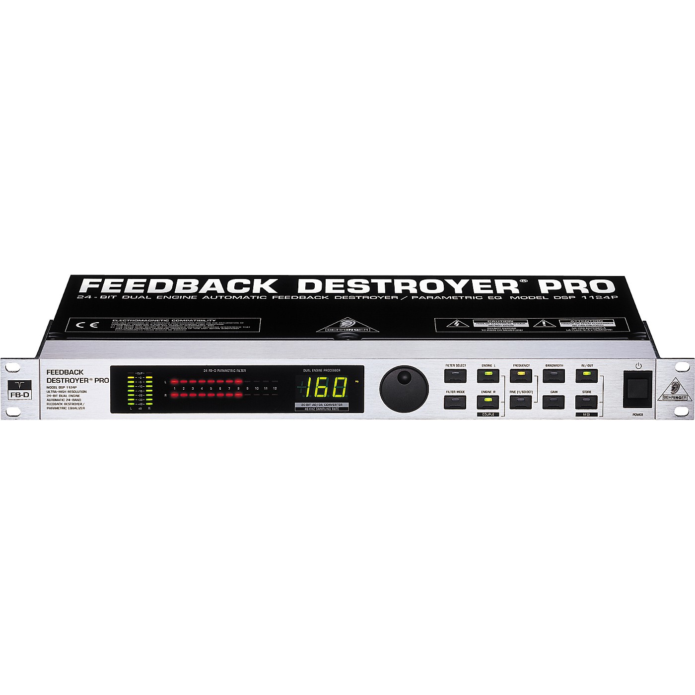 Behringer Feedback Destroyer Pro DSP 1124P Woodwind & Brasswind
