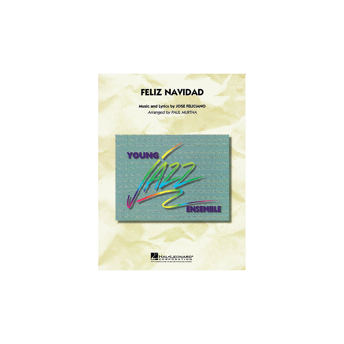 Hal Leonard Feliz Navidad Jazz Band Level 3 Arranged by Paul Murtha thumbnail