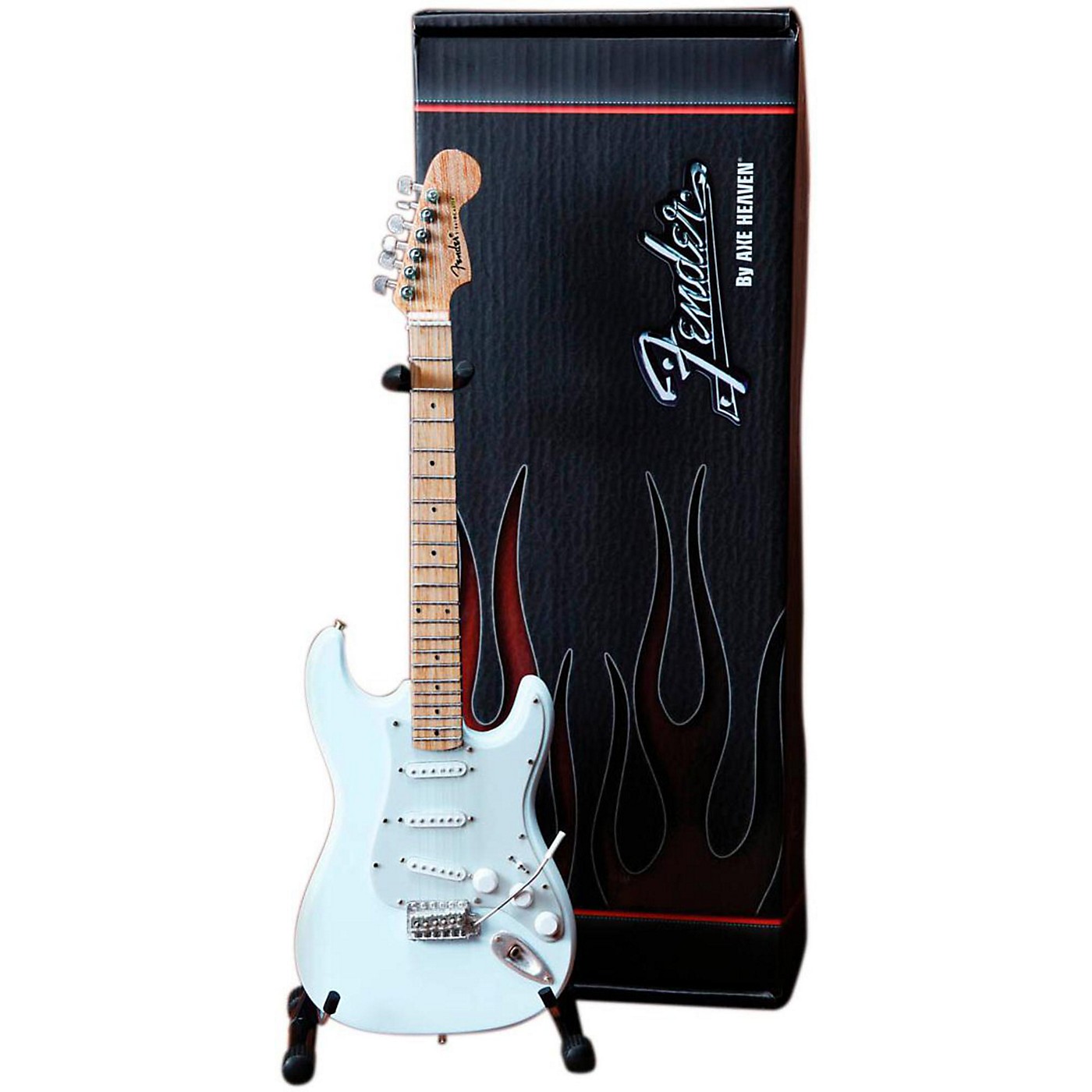 Axe Heaven Fender Stratocaster Olympic White Miniature Guitar Replica Collectible thumbnail