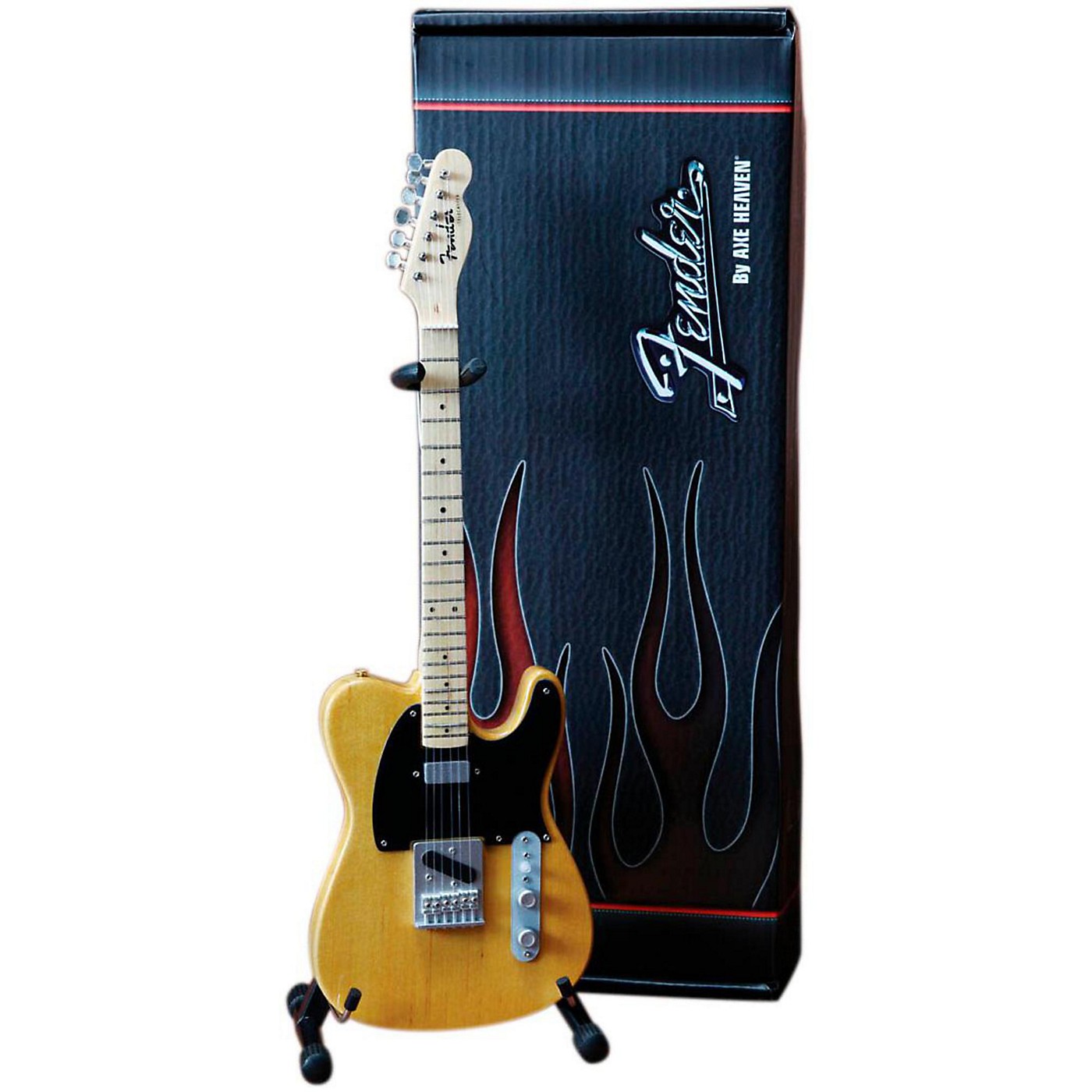 Axe Heaven Fender Telecaster Butterscotch Blonde Miniature Guitar Replica Collectible thumbnail