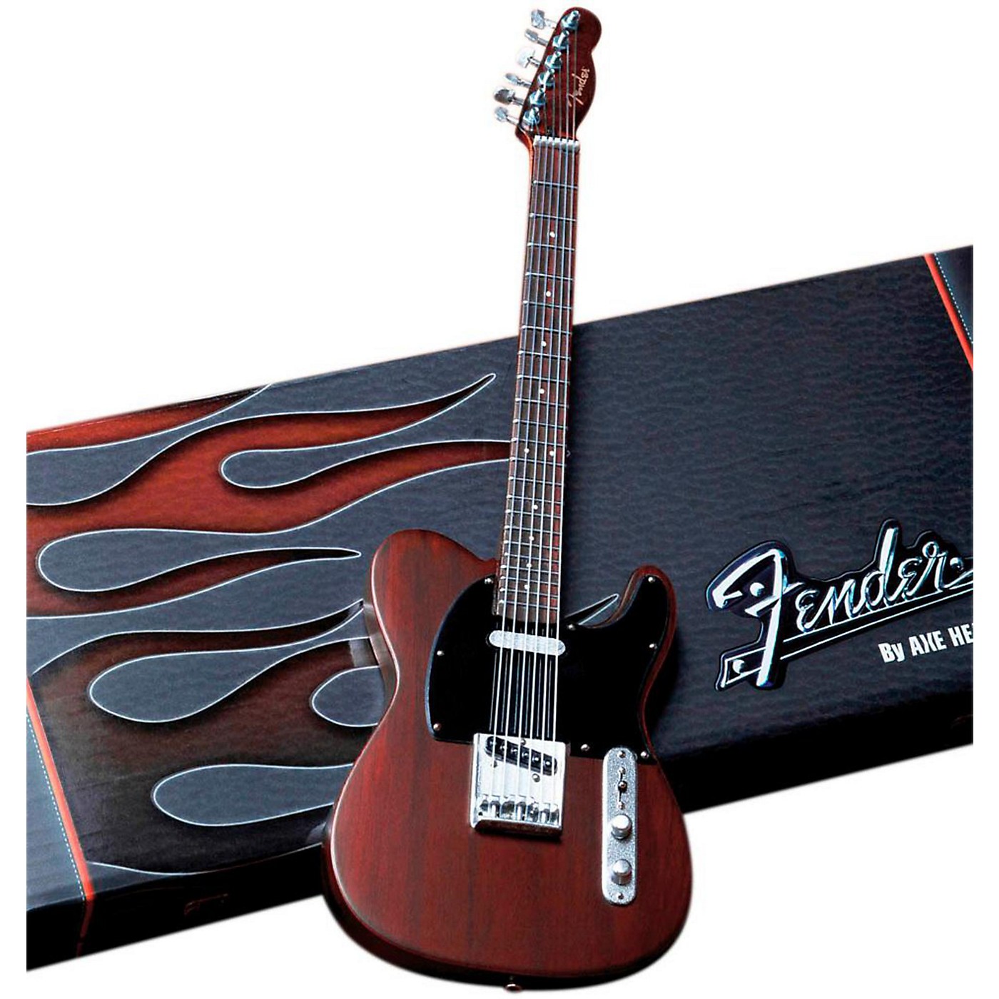 Axe Heaven Fender Telecaster Rosewood Miniature Guitar Replica Collectible thumbnail