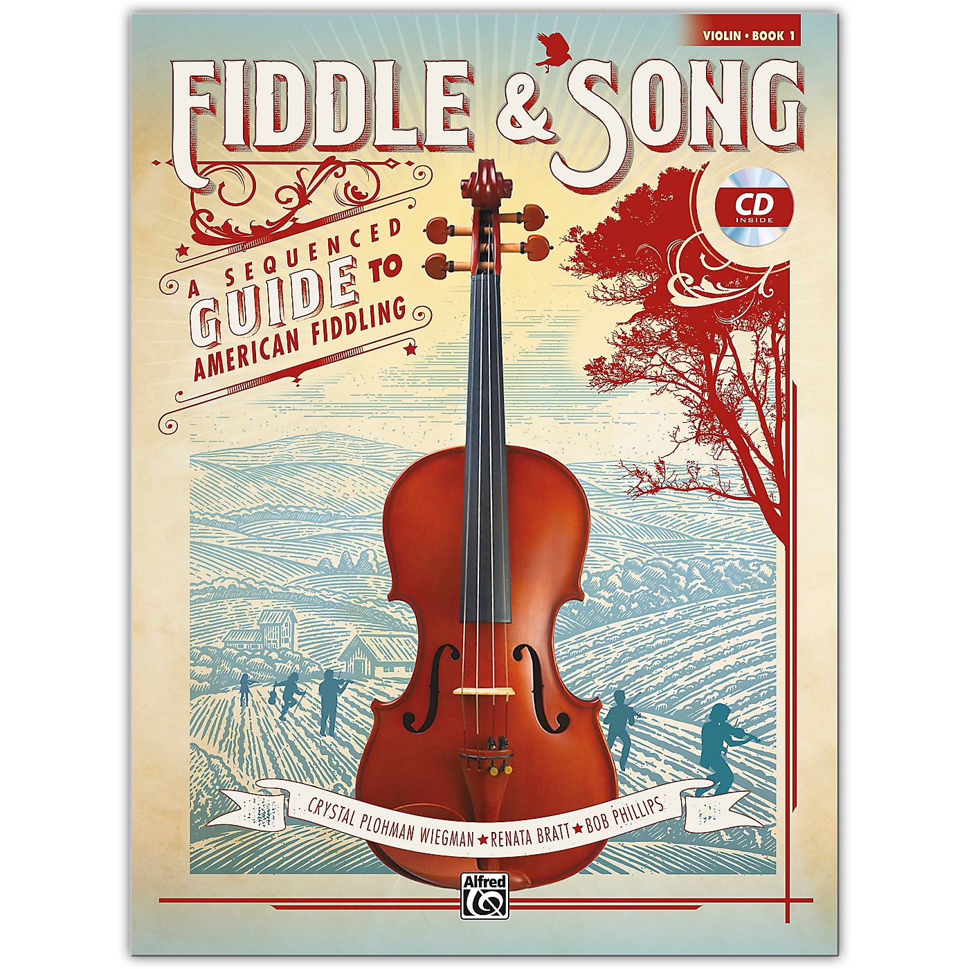 Alfred Fiddle & Song, Book 1 Violin Book & CD Intermediate thumbnail