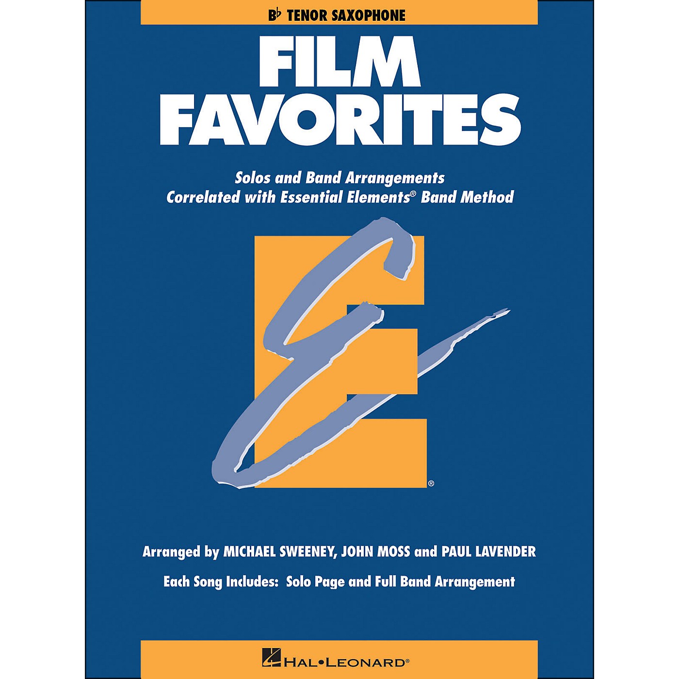 Hal Leonard Film Favorites B-Flat Tenor Saxophone - Woodwind & Brasswind