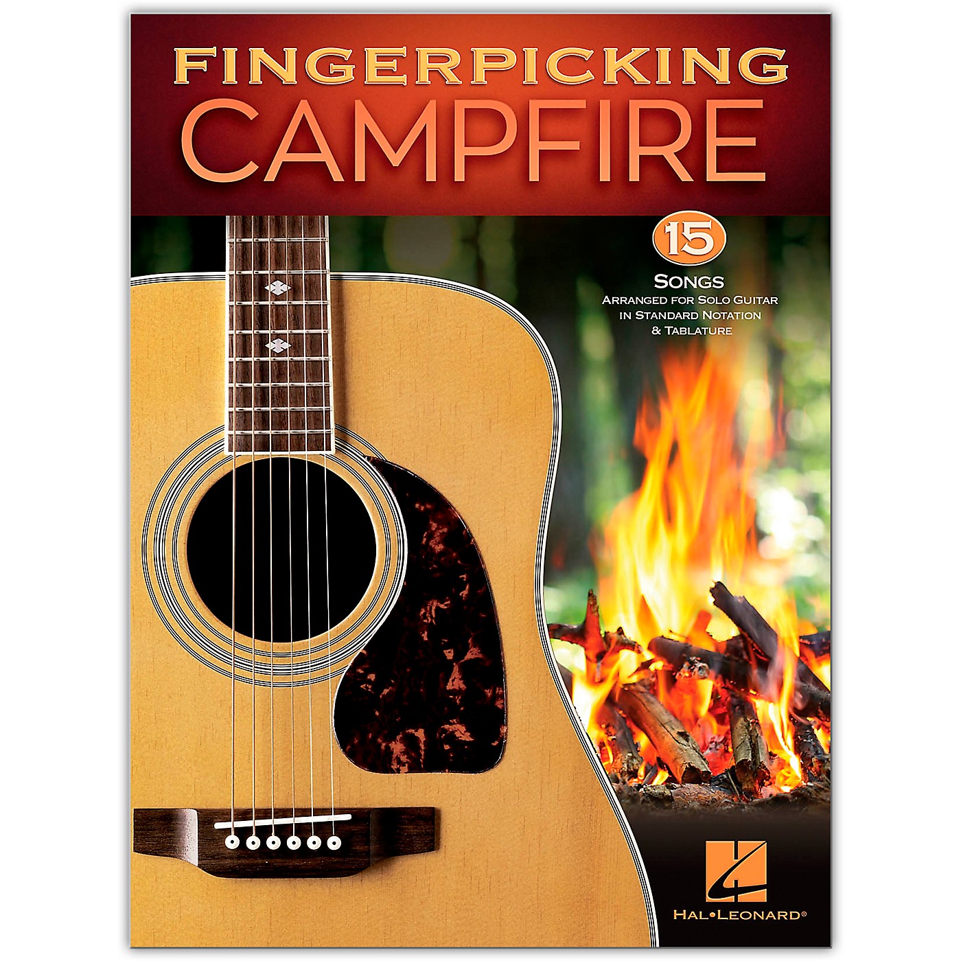 Hal Leonard Fingerpicking Campfire - 15 Songs Arranged for Solo Guitar in Standard Notation & Tablature thumbnail