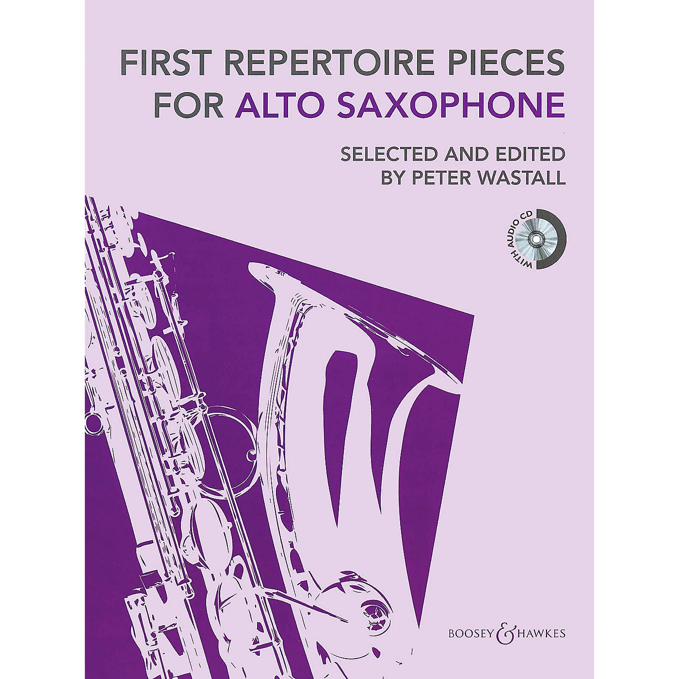 Hal Leonard First Repertoire Pieces For Alto Saxophone Book/CD Includes Piano Accompaniment thumbnail