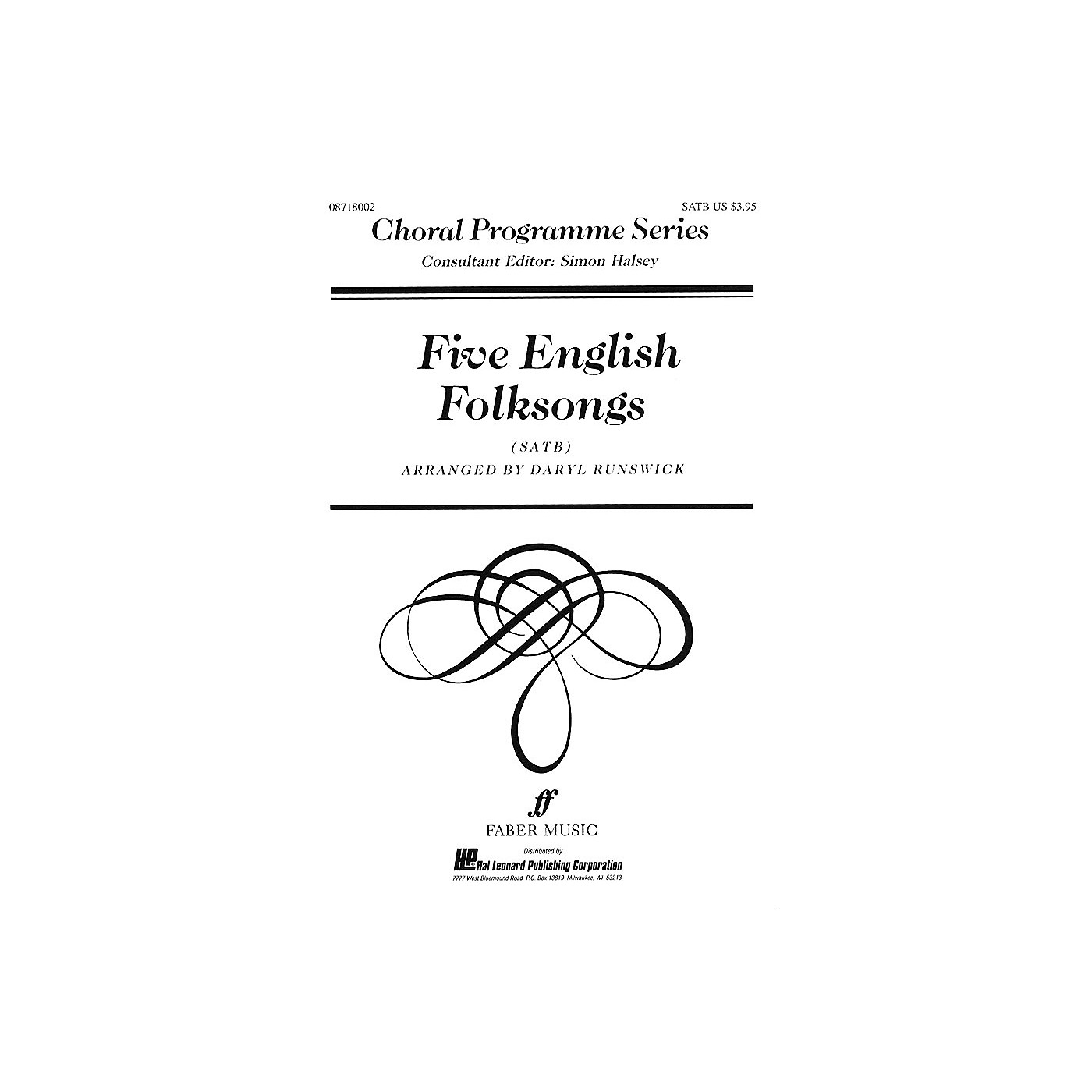 Faber Music LTD Five English Folksongs (Collection) Faber Program Series Series Edited by Daryl Runswick thumbnail