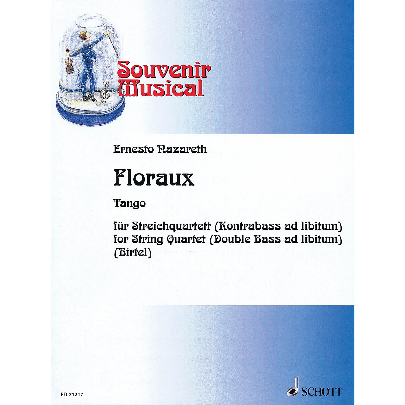 Schott Music Floraux Schott Series Softcover Composed by Ernesto Nazareth Arranged by Wolfgang Birtel thumbnail