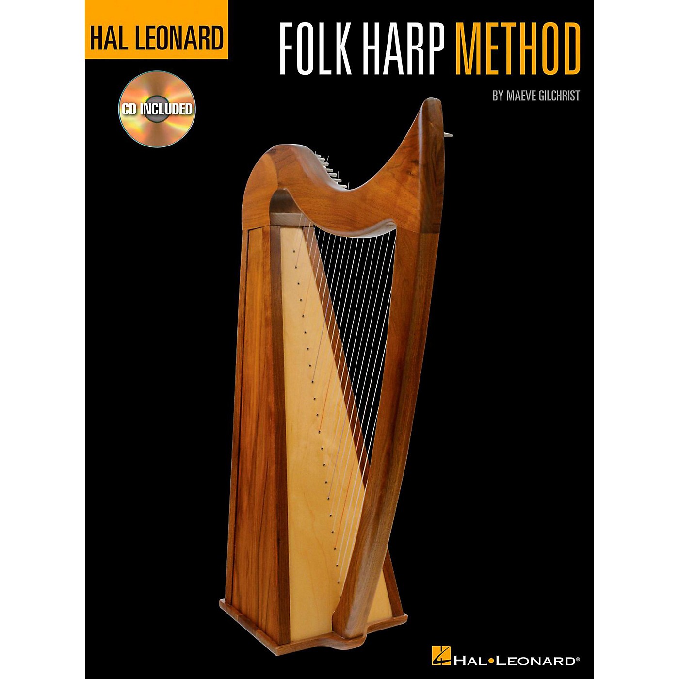 Hal Leonard Folk Harp Method Book/CD thumbnail