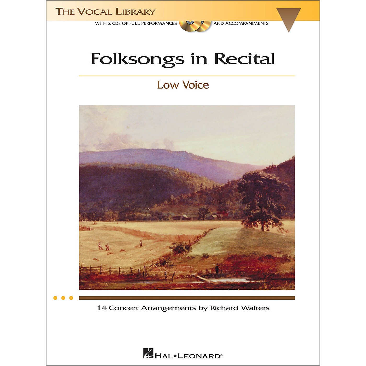 Hal Leonard Folksongs In Recital for Low Voice Book/2CD's thumbnail