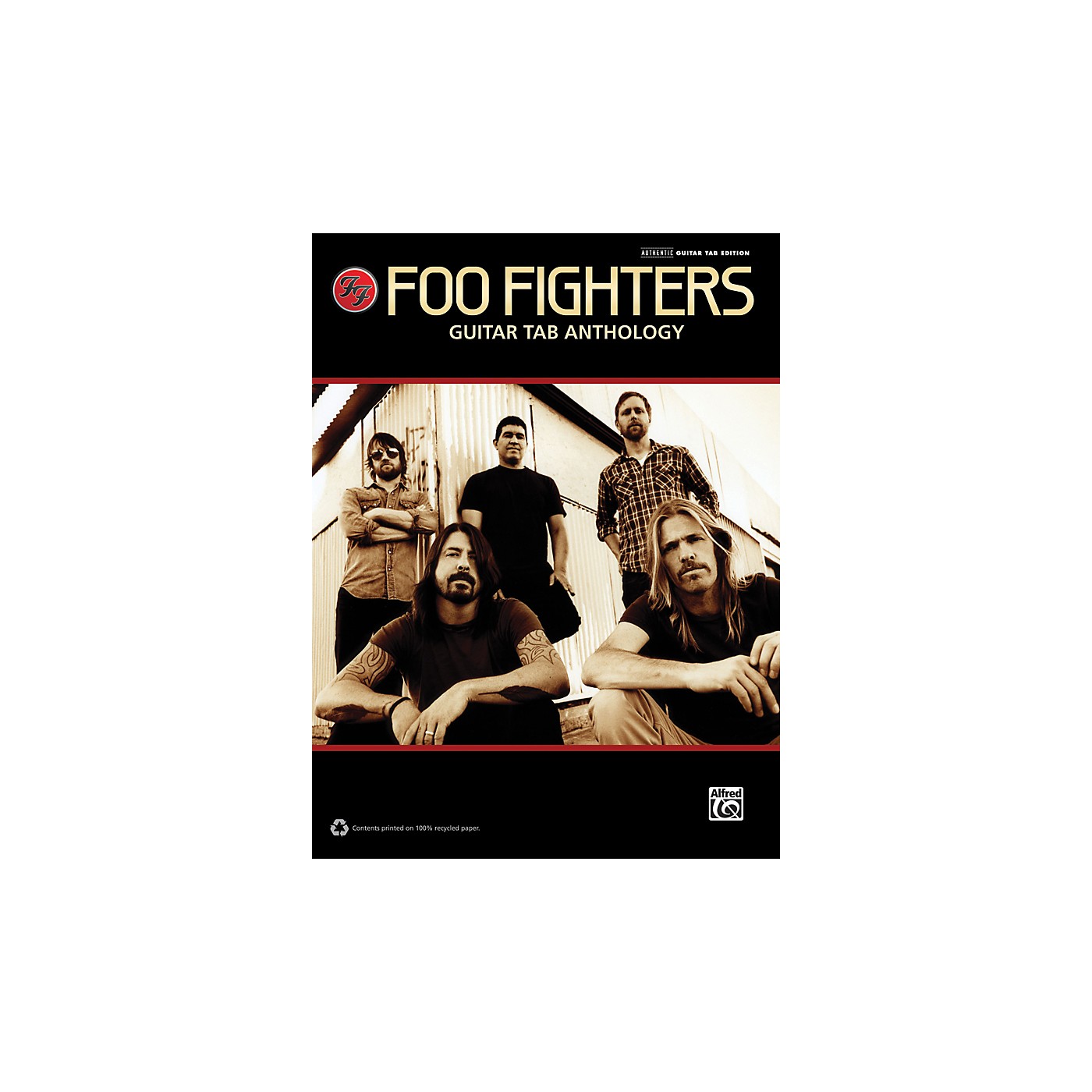 Alfred Foo Fighters - Guitar TAB Anthology Book thumbnail