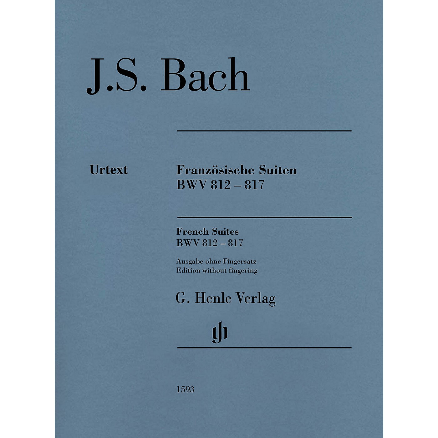 G. Henle Verlag French Suites BWV 812-817 Henle Music Folios Softcover by Bach Edited by Ullrich Scheideler thumbnail