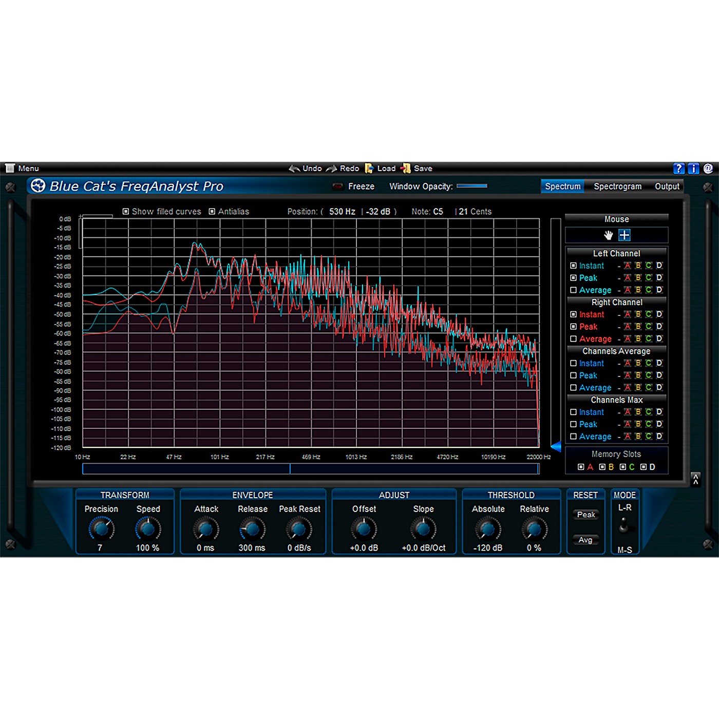 Blue Cat Audio FreqAnalyst Pro Spectrum Analysis Tool thumbnail