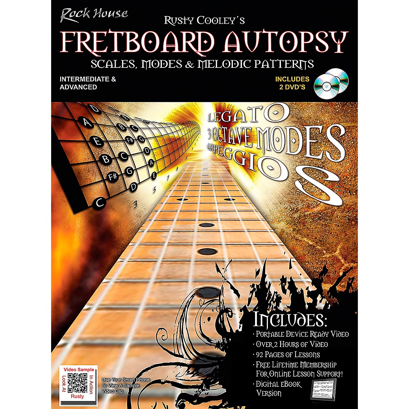 Rock House Fretboard Autopsy Book/2-DVD Set thumbnail