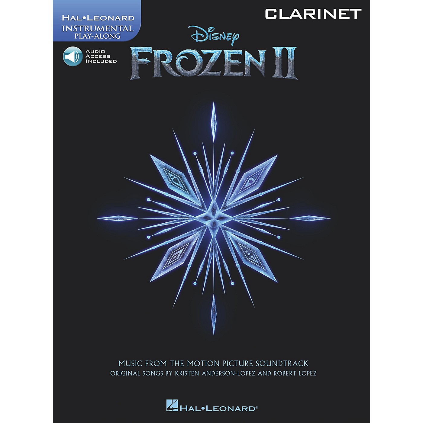 Hal Leonard Frozen II Clarinet Play-Along Instrumental Songbook Book/Audio Online thumbnail