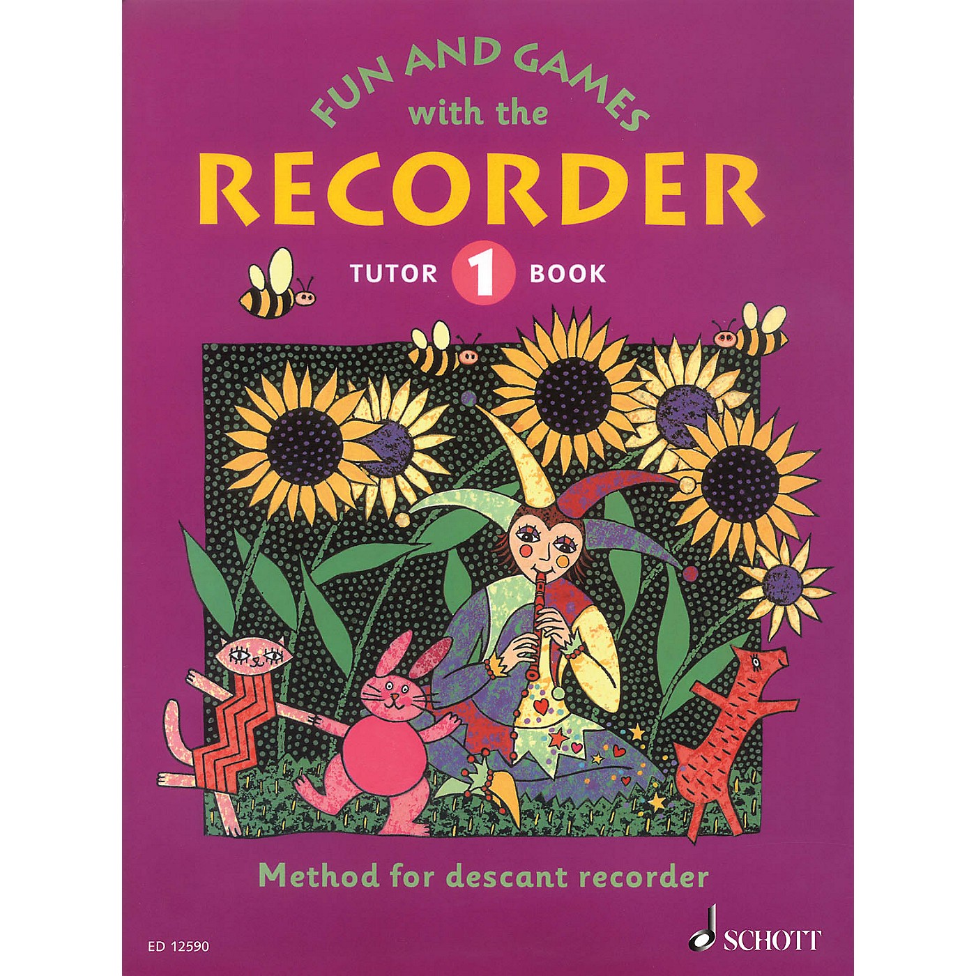 Schott Fun and Games with the Recorder (Descant Tutor Book 1) Schott