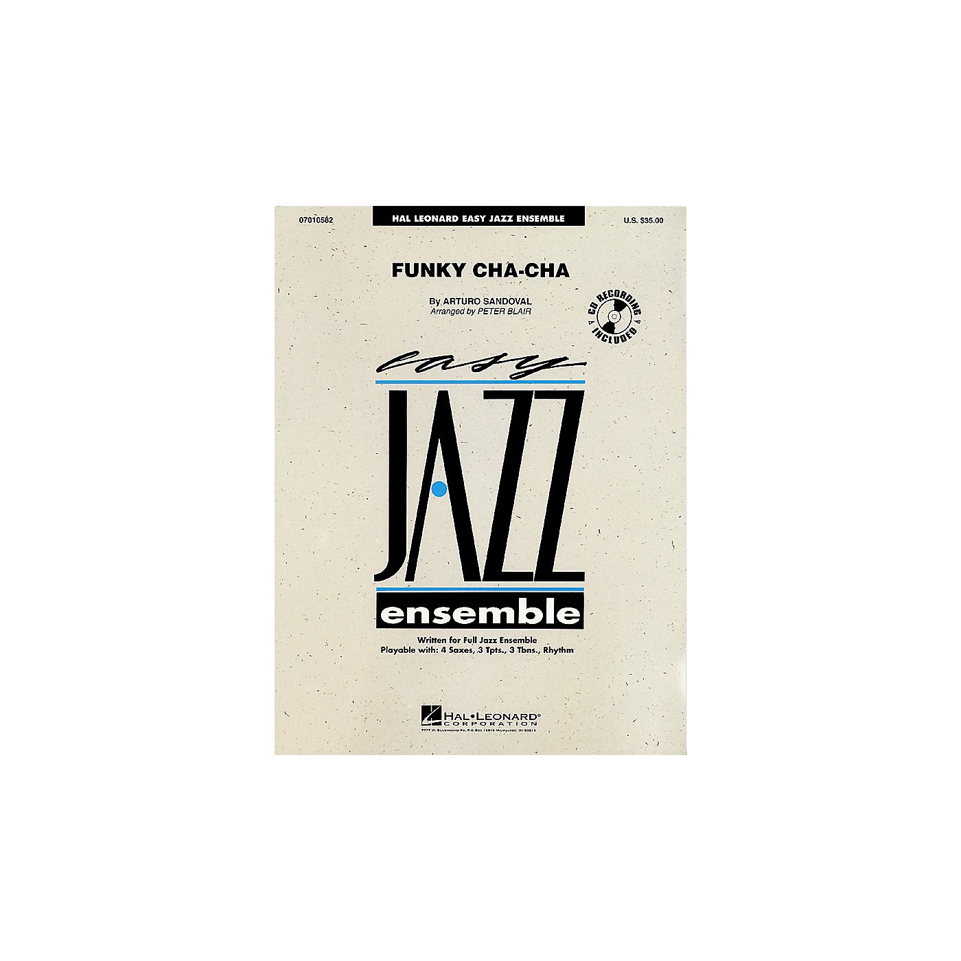 Hal Leonard Funky Cha-Cha Jazz Band Level 2 Arranged by Peter Blair thumbnail