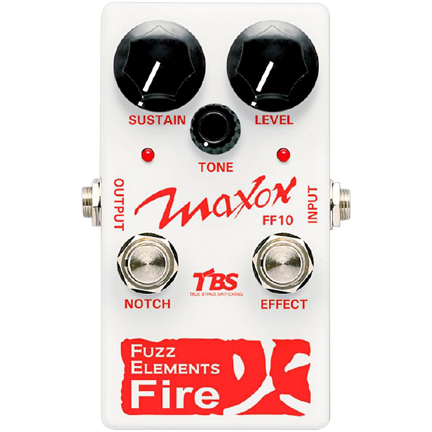 Maxon Fuzz Elements Fire Guitar Fuzz Pedal thumbnail