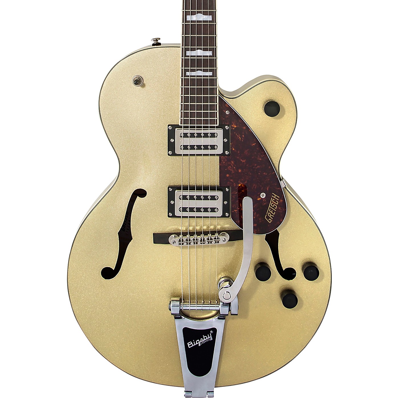 Gretsch Guitars Gold Dust G2420T Streamliner Hollow Body with Bigsby