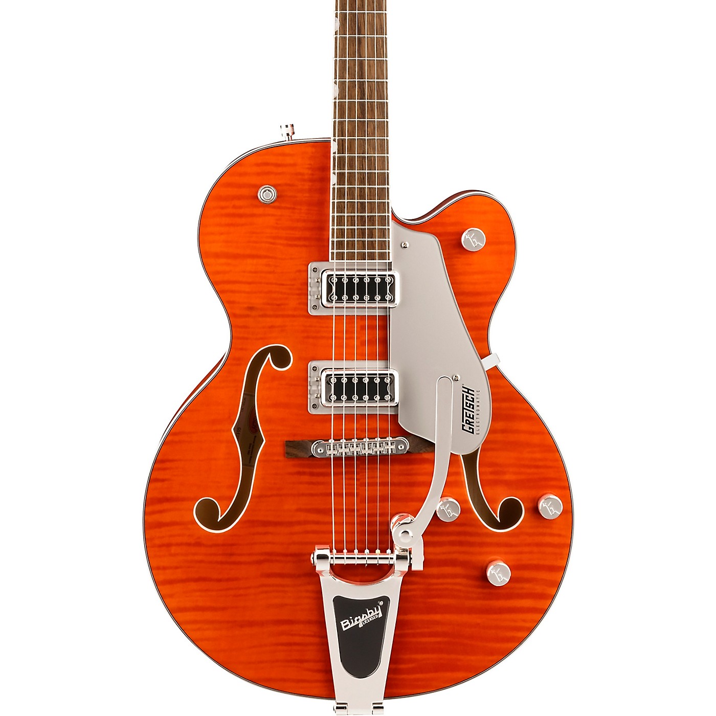 Gretsch Guitars G5427T Electromatic Hollowbody Single-Cut Flame Maple Top With Bigsby Limited-Edition Electric Guitar thumbnail