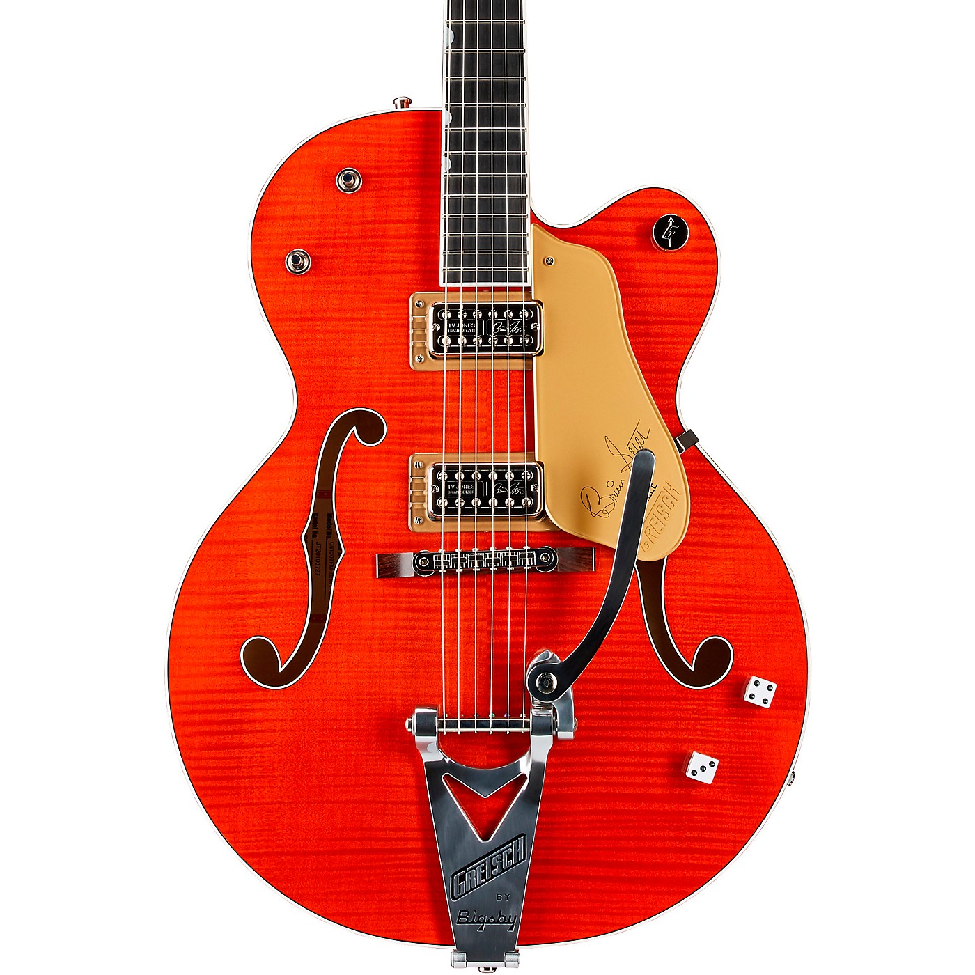 Gretsch Guitars G6120TFM-BSNV Brian Setzer Signature Nashville with Bigsby and Flame Maple thumbnail
