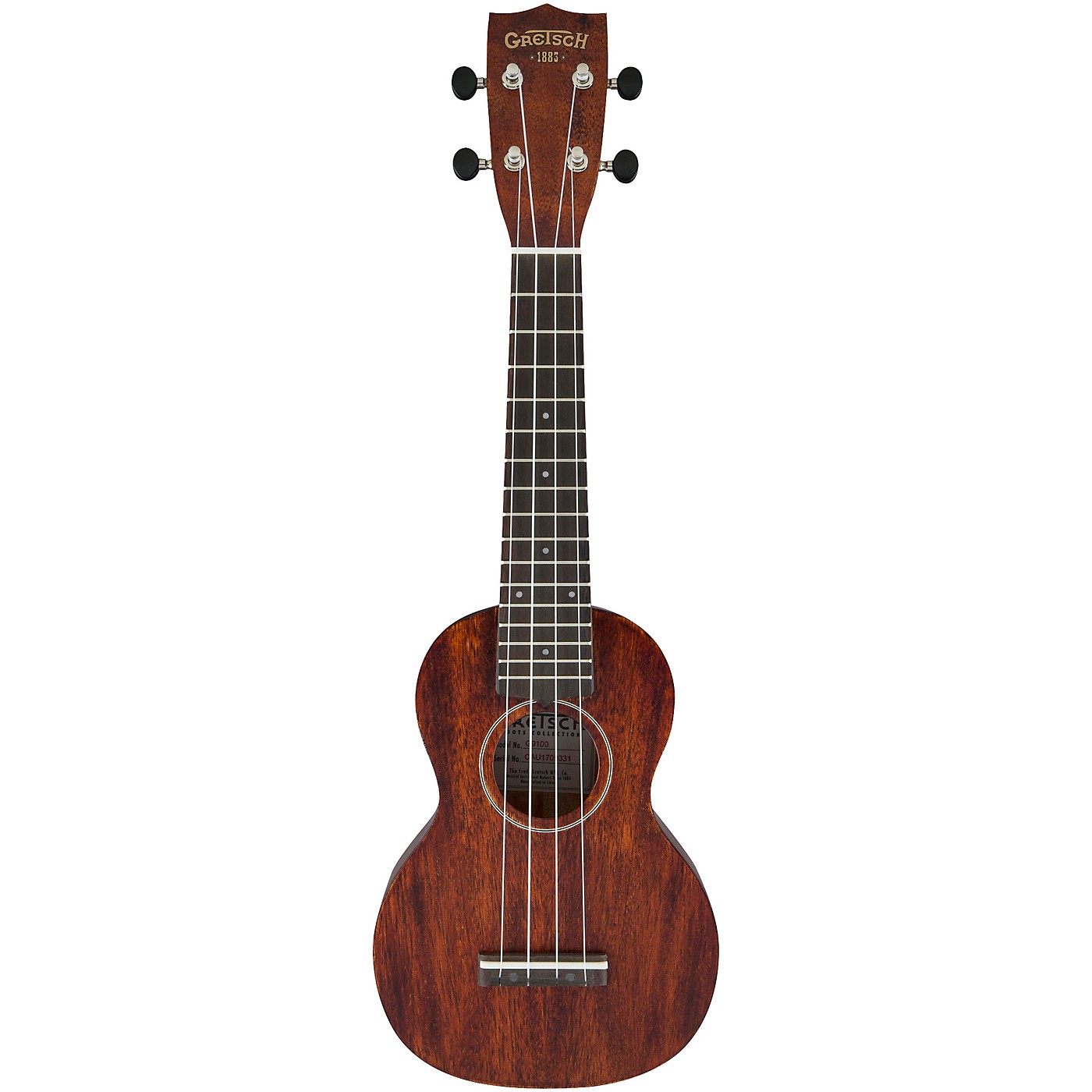 Gretsch Guitars G9100 Soprano Standard Ukulele With Ovangkol Fingerboard thumbnail