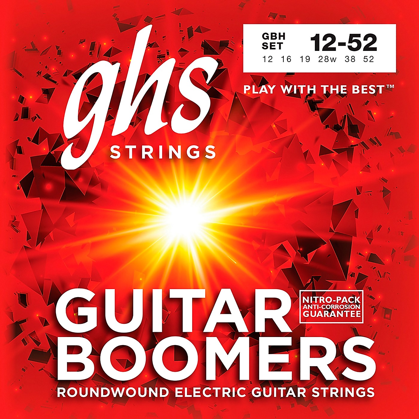 GHS GBH Boomers Heavy Electric Guitar Strings thumbnail