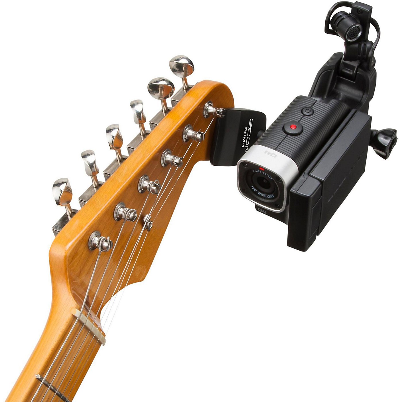 Zoom GHM-1 Guitar Headstock Mount for Action Cameras thumbnail