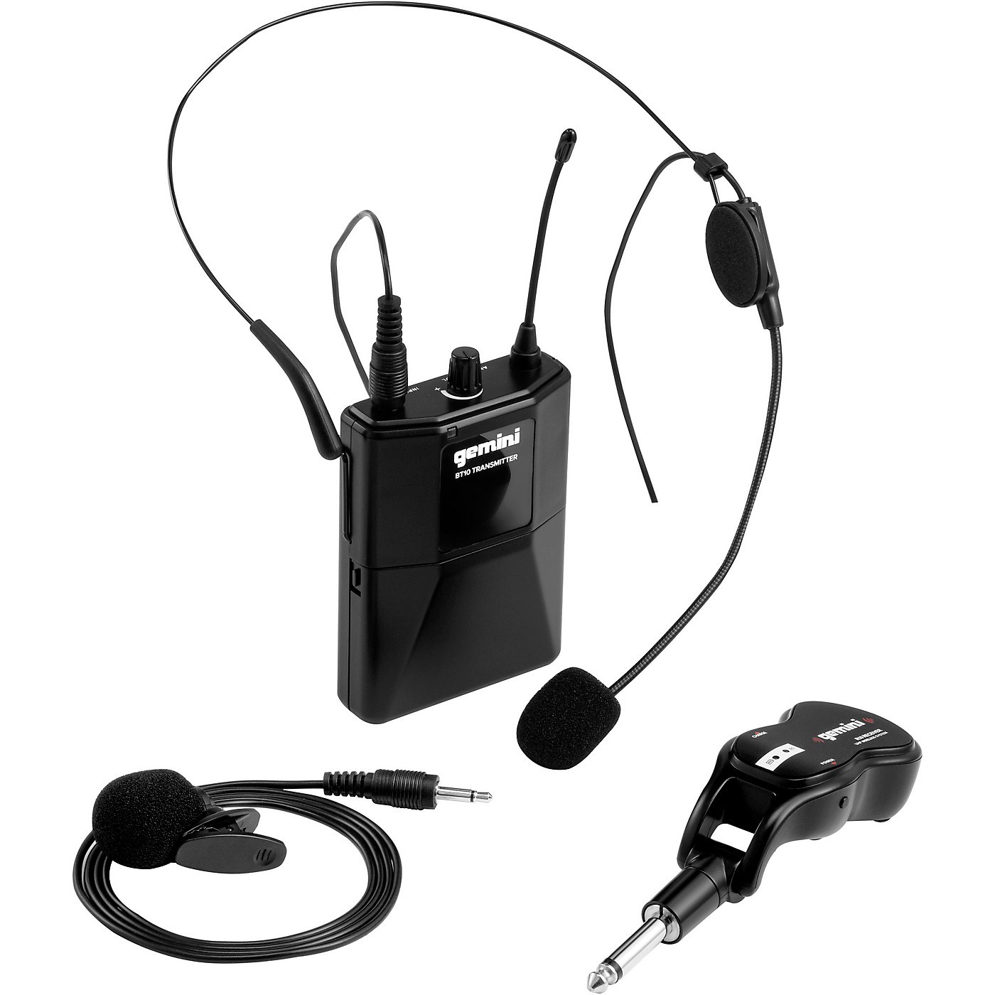 Gemini GMU-HSL100 Single Headset, Lavalier Wireless UHF Microphone System thumbnail