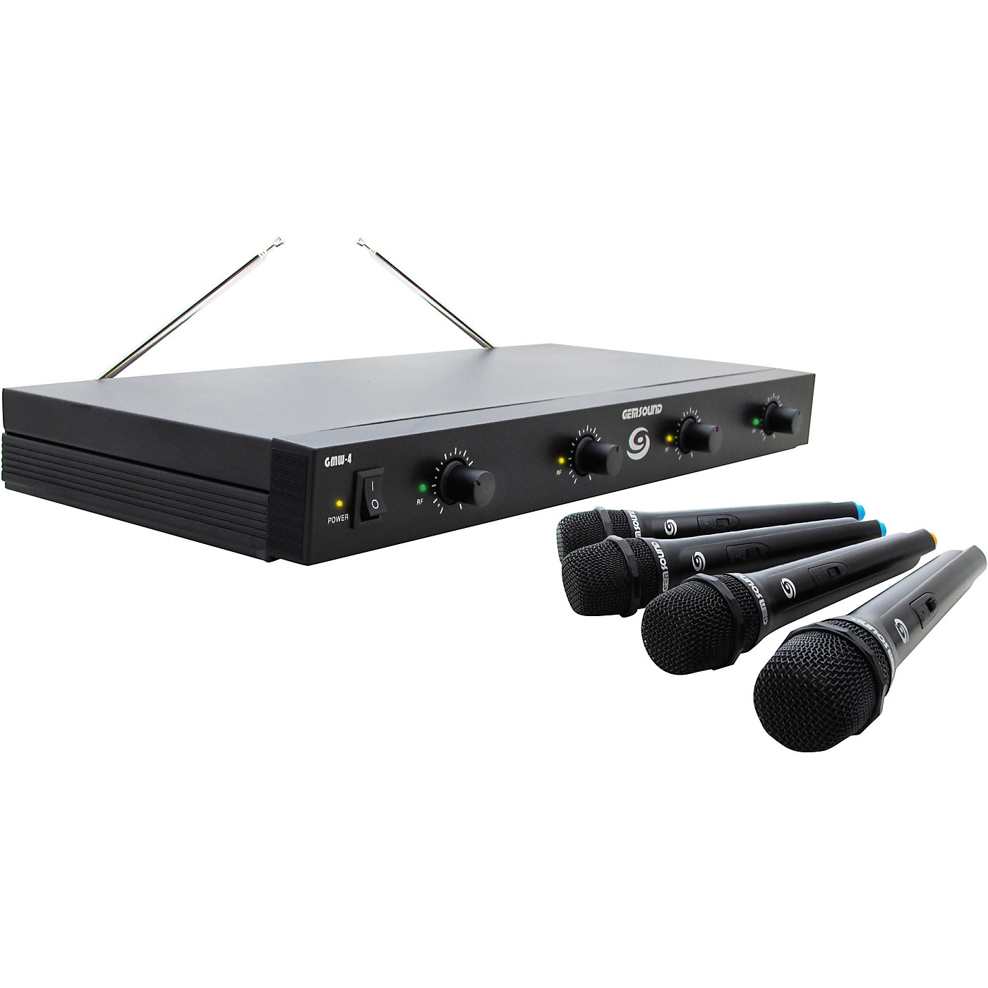 Gem Sound GMW-4 Quad-Channel Wireless Mic System thumbnail