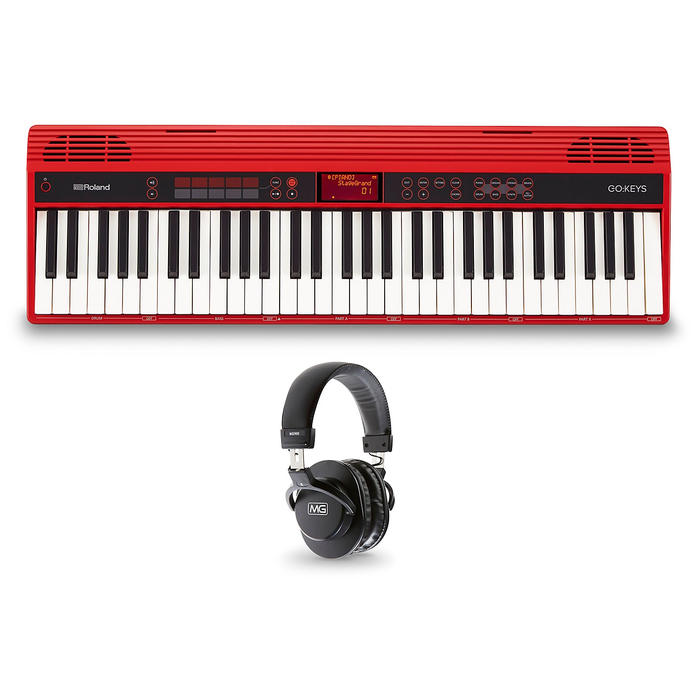 Roland GO:KEYS Portable Piano With Headphones thumbnail