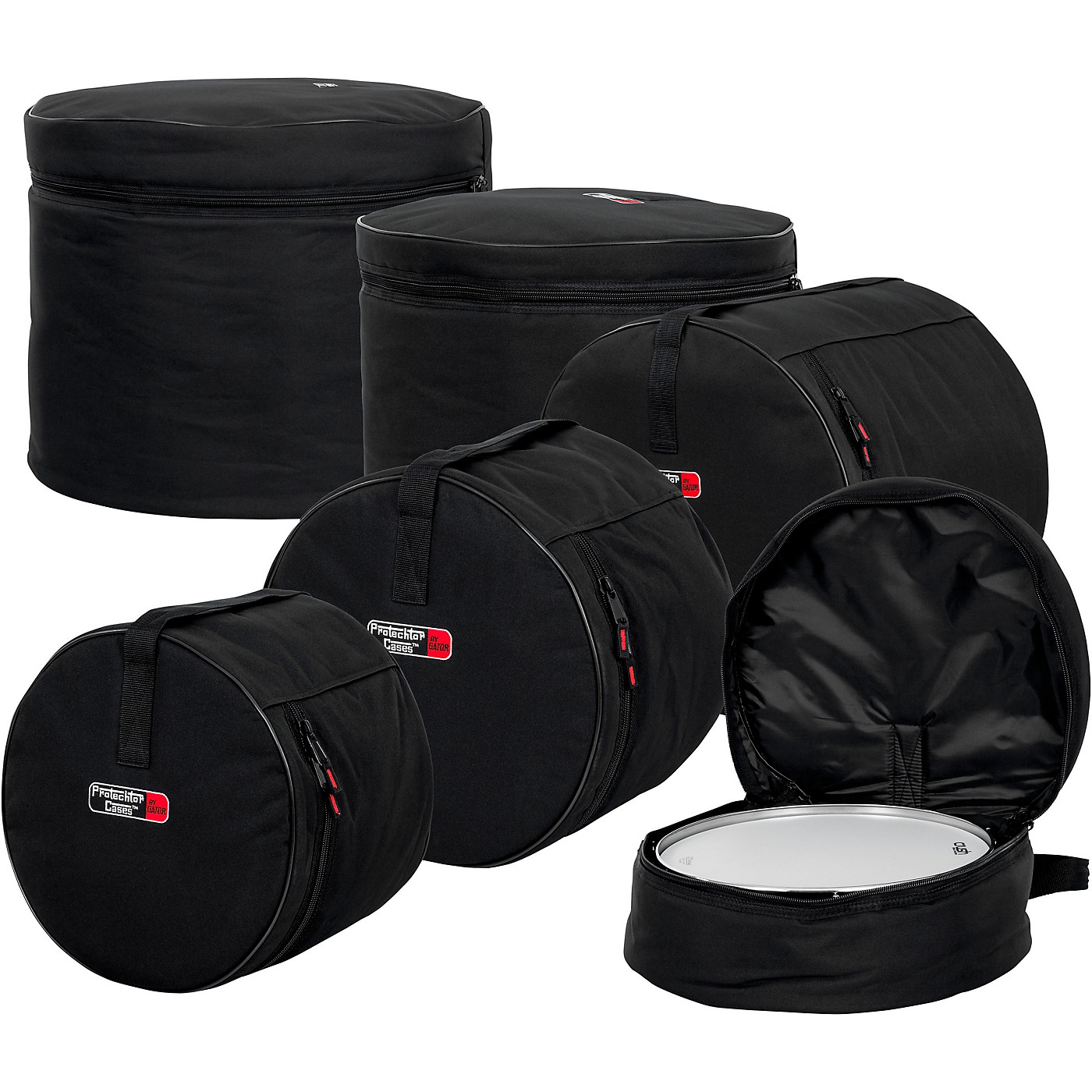 Gator GP-Standard-100 Padded 5-Piece Standard Drum Bag Set thumbnail