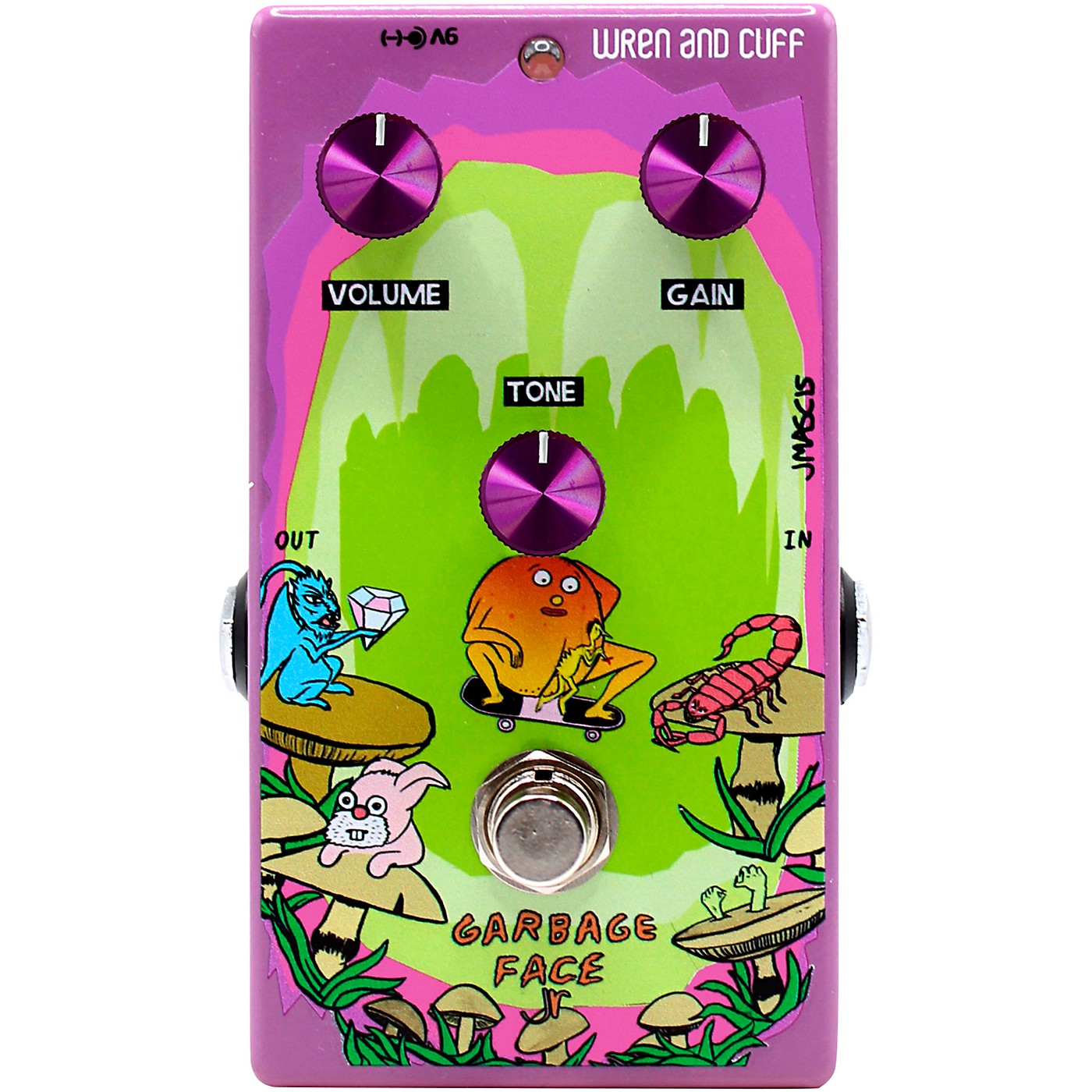 Wren And Cuff Garbage Face Jr J Mascis Signature Fuzz Effects Pedal thumbnail