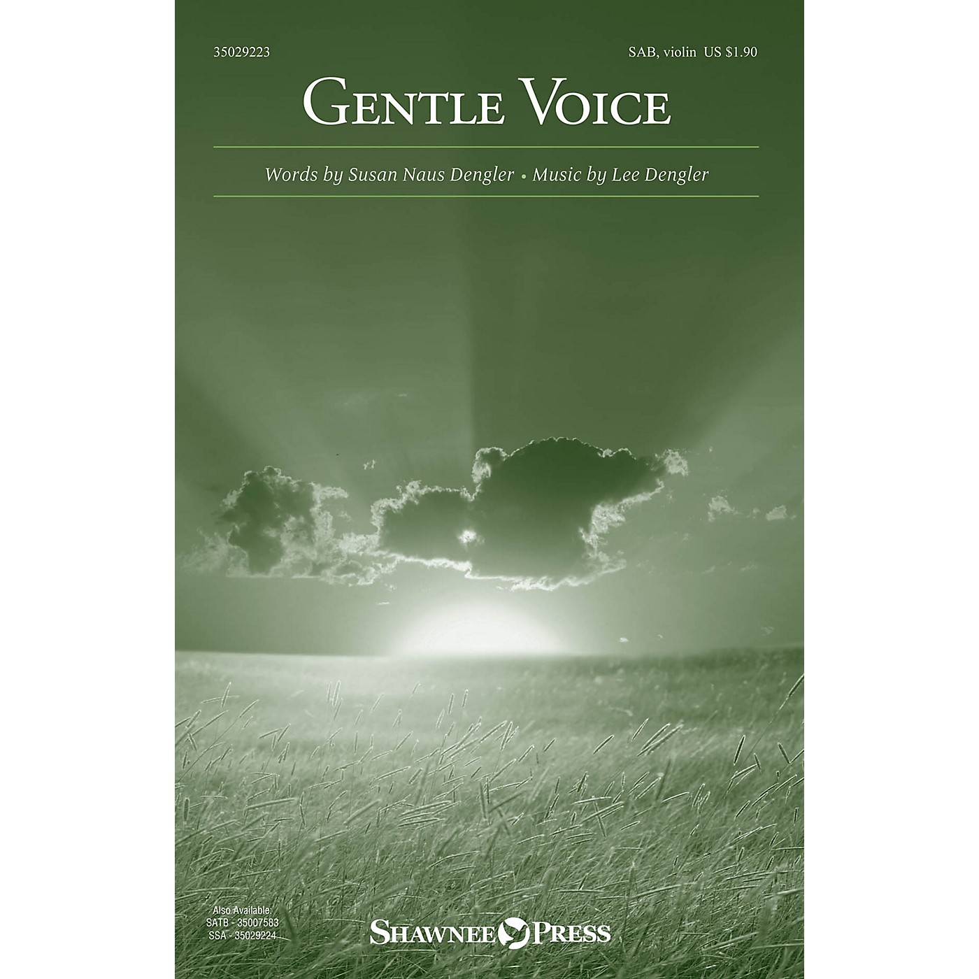 Shawnee Press Gentle Voice SAB composed by Lee Dengler thumbnail