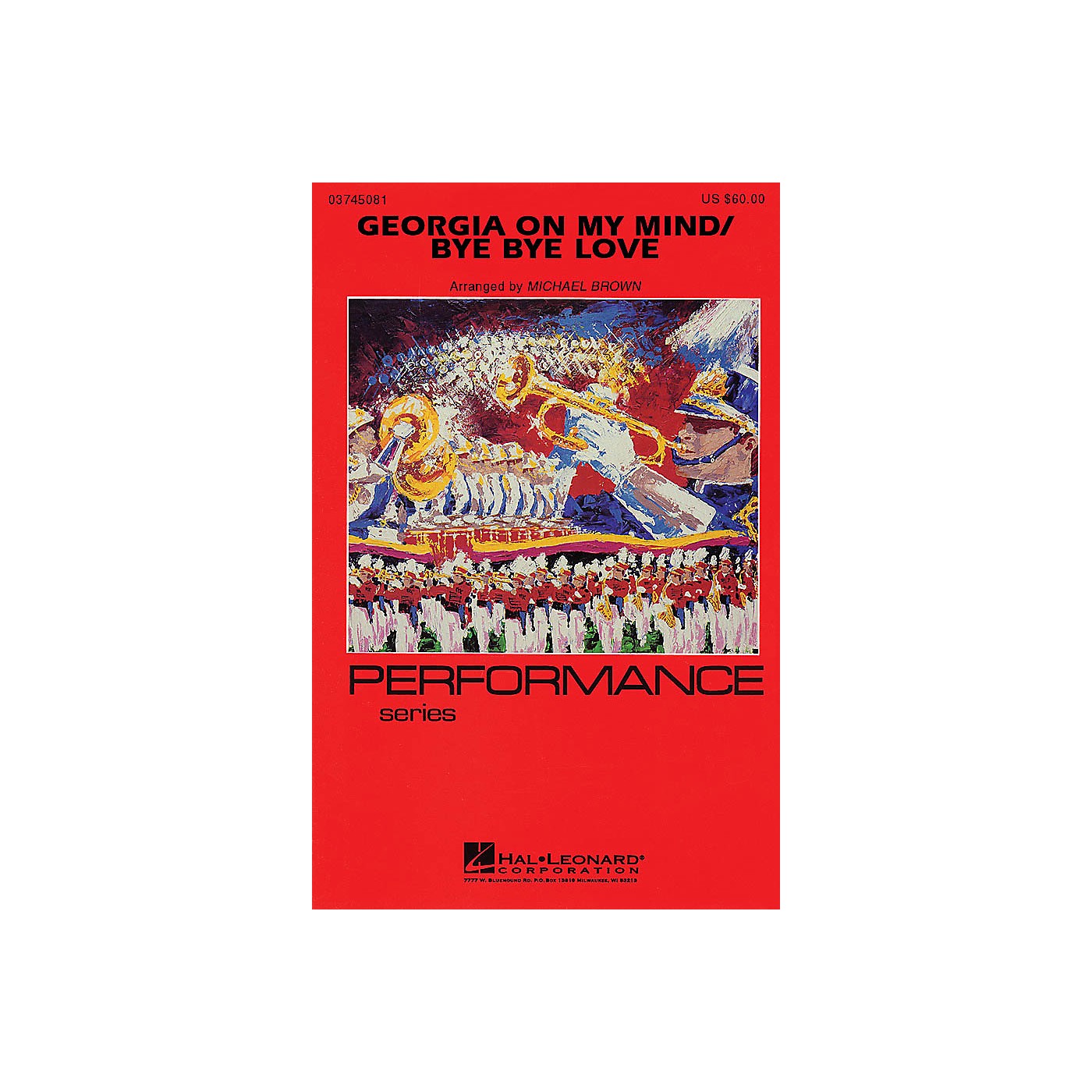 Hal Leonard Georgia On My Mind/Bye Bye Love Marching Band Level 4 Arranged by Will Rapp thumbnail