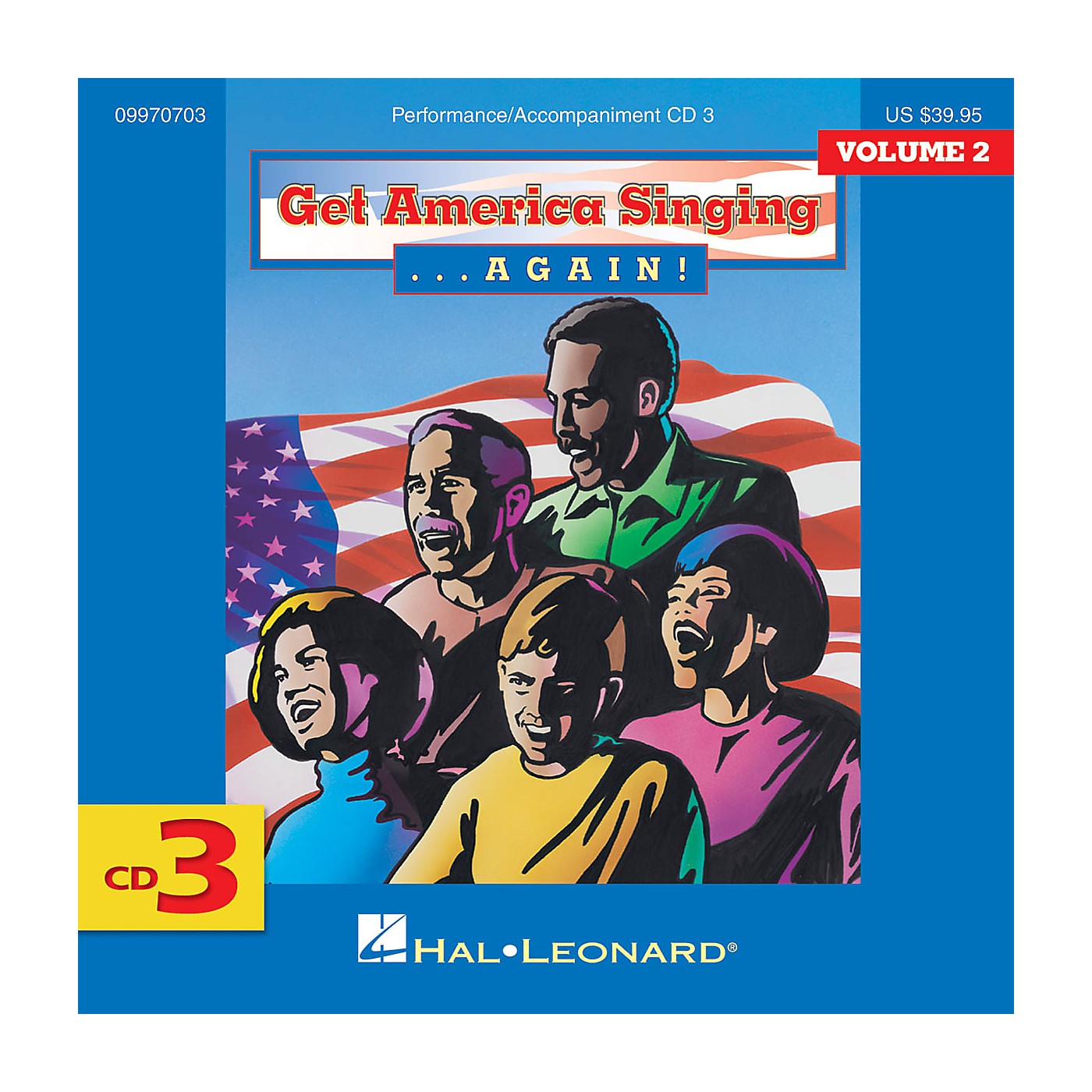 Hal Leonard Get America Singing Again Vol 2 CD Three VOL 2 CD 3 thumbnail
