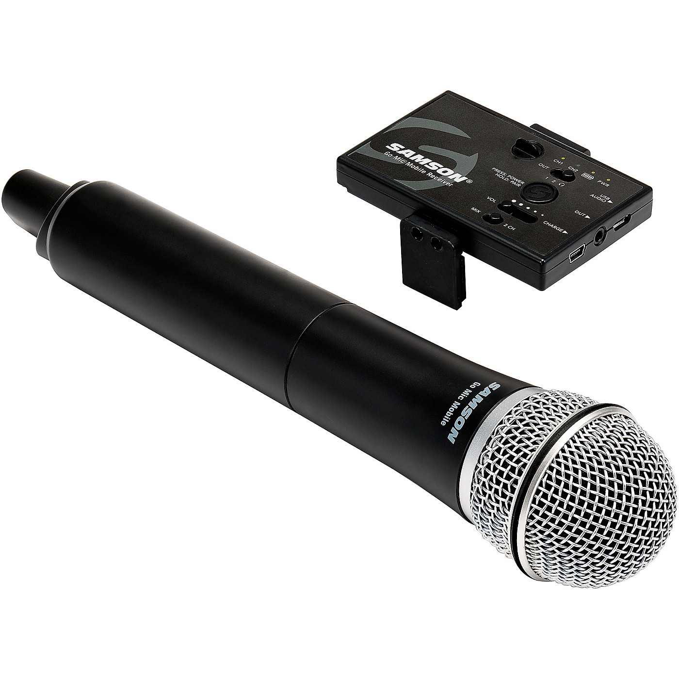 Samson Go Mic Mobile Digital Handheld Wireless System With Q8 Microphone (HXD2-Q8/GMM) 2.406-2.478GHz thumbnail