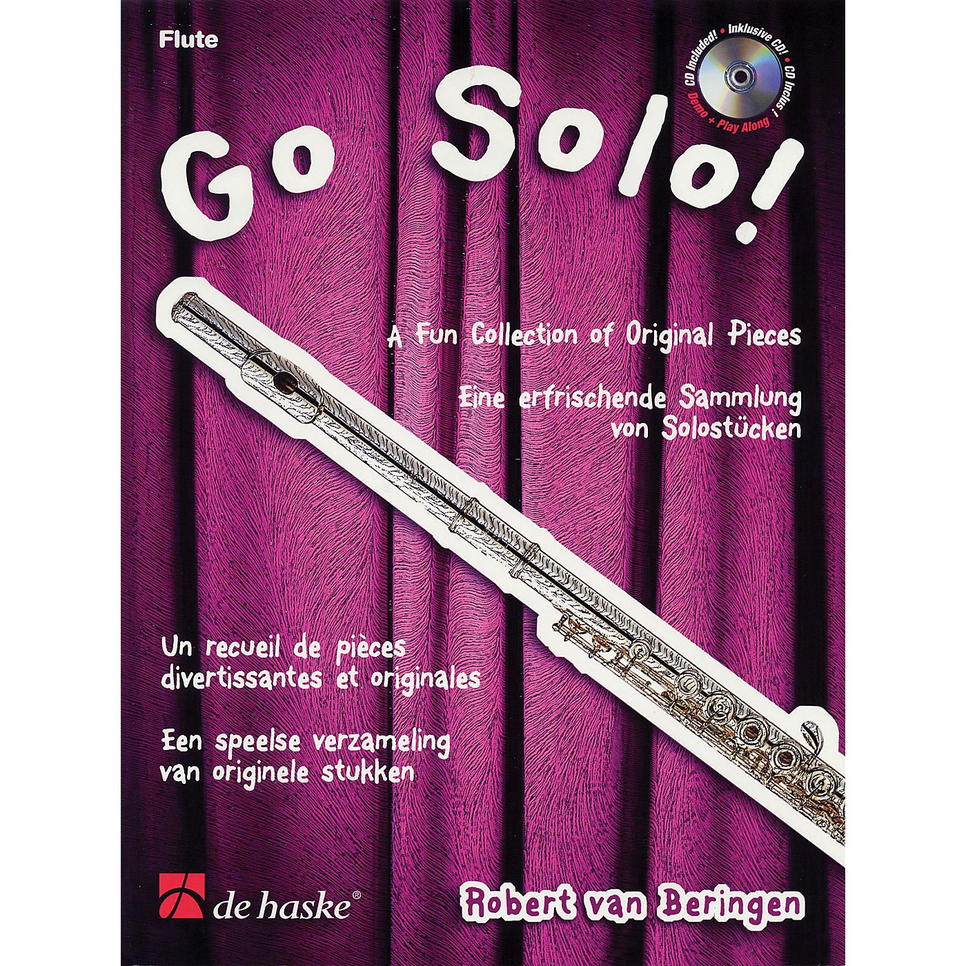 De Haske Music Go Solo (A Fun Collection of Original Pieces) De Haske Play-Along Book Series by Robert van Beringen thumbnail