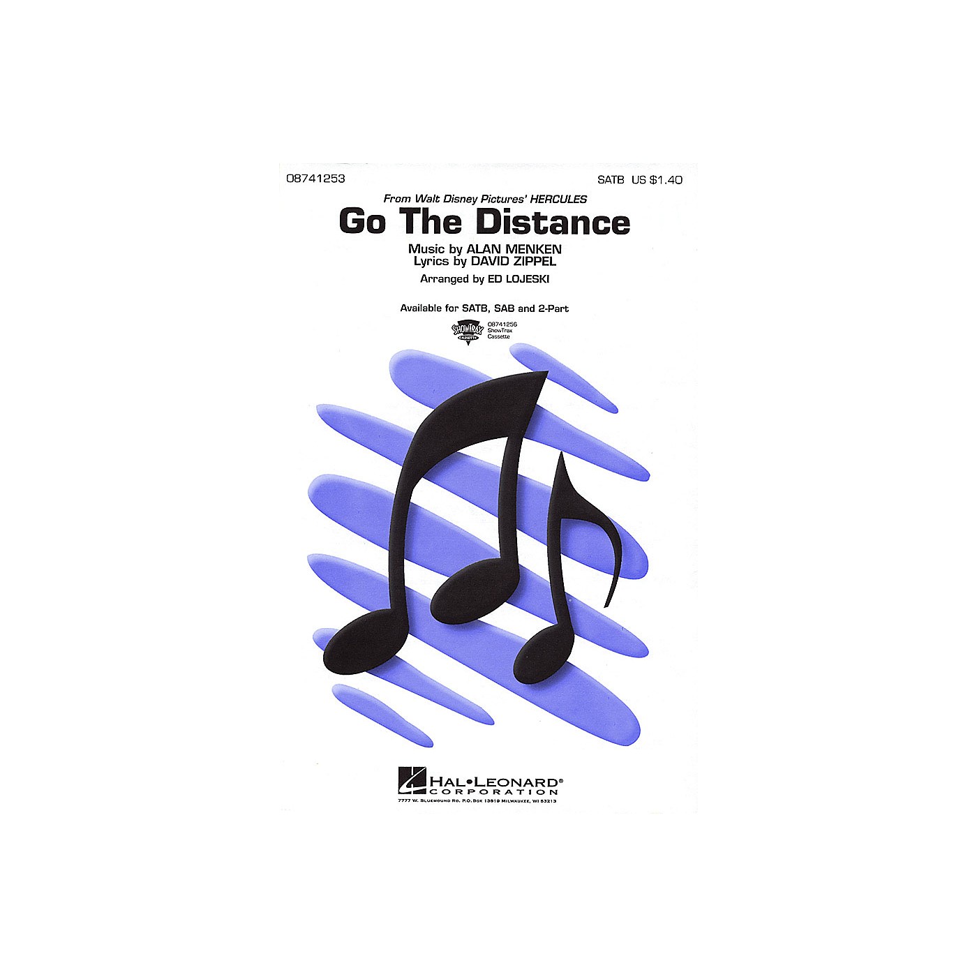 Hal Leonard Go the Distance (ShowTrax CD) ShowTrax CD Arranged by Ed Lojeski thumbnail
