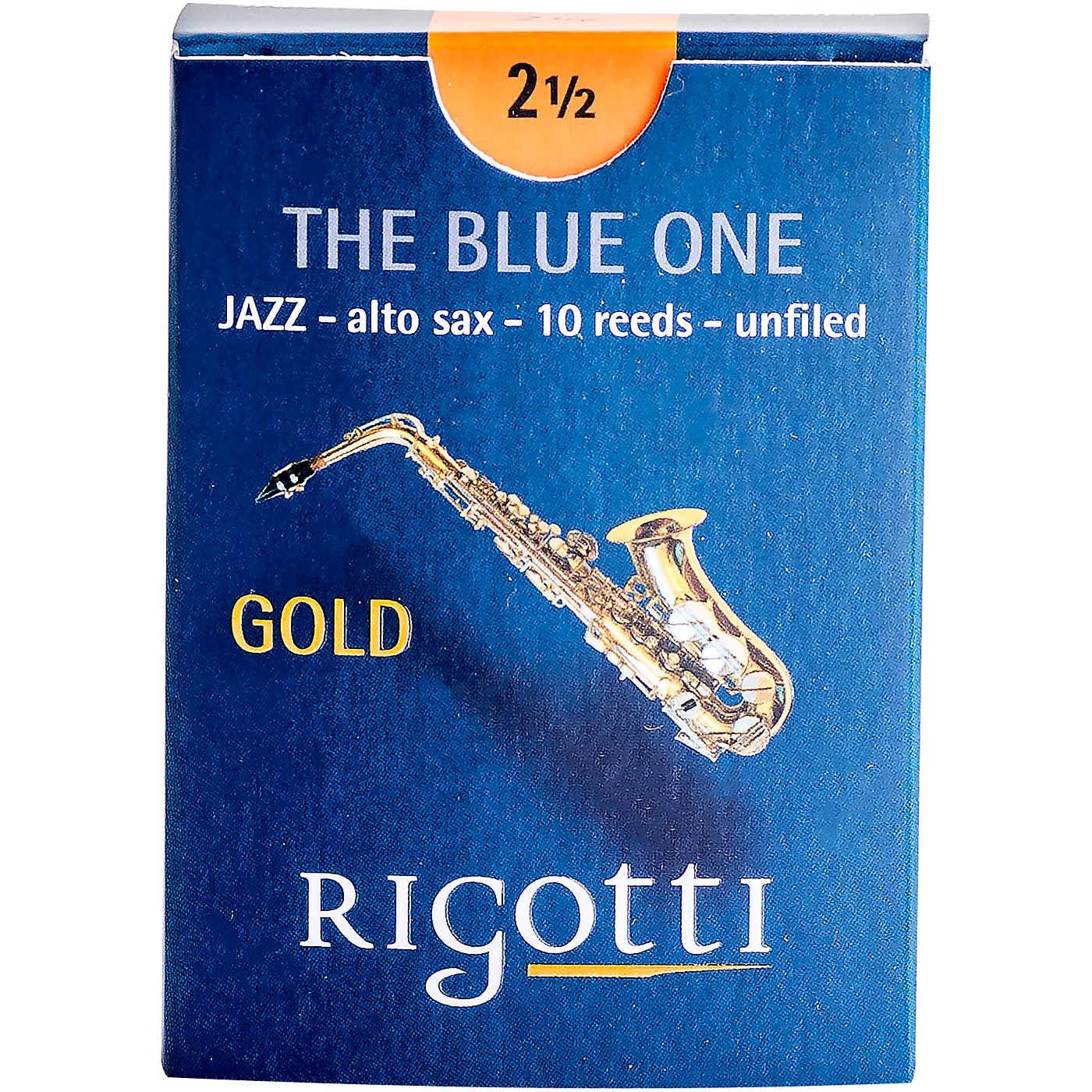 Rigotti Gold Alto Saxophone Reeds Strength 3.5 Strong Woodwind