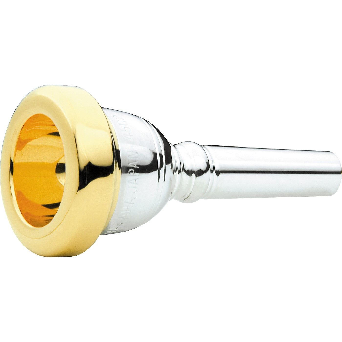 Yamaha Gold-Plated Rim/Cup Series Small Shank Trombone Mouthpiece thumbnail