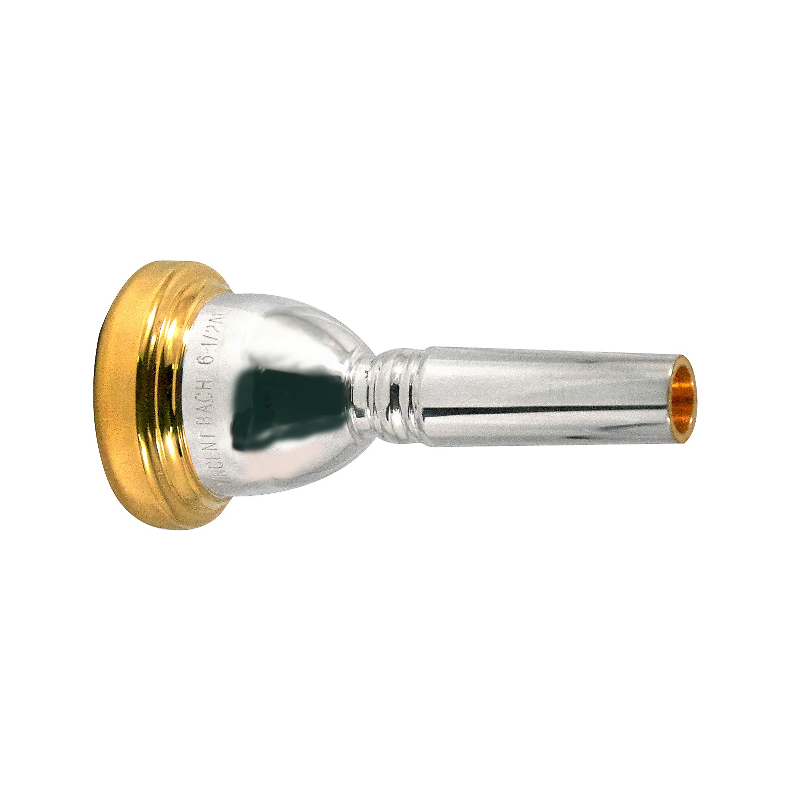 Genuine Marcinkiewicz 7C Small Shank 24K Gold Rim & Cup Trombone Mouthpiece NEW 
