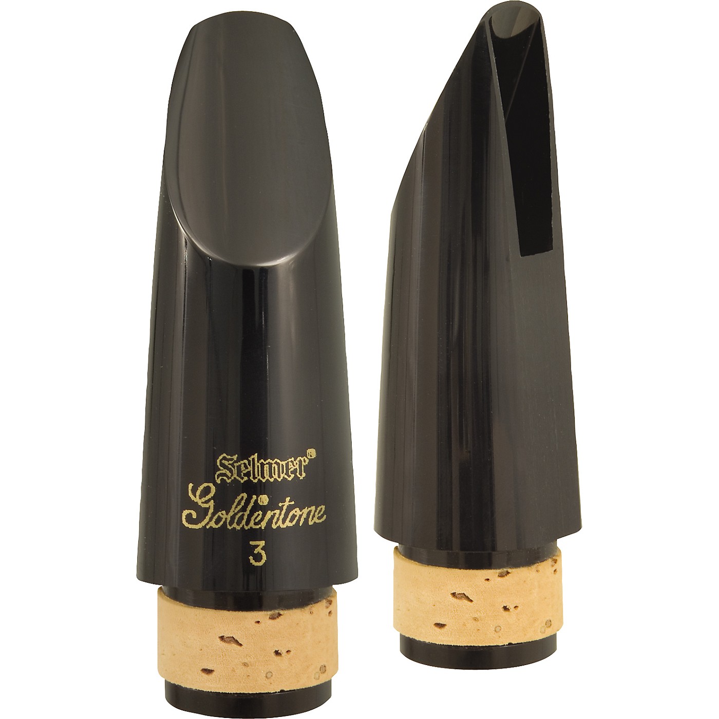 Selmer #3 Facing Goldentone Bb Clarinet Mouthpiece - Woodwind & Brasswind